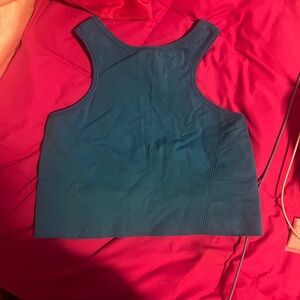 All in Motion Teal Sleeveless Top